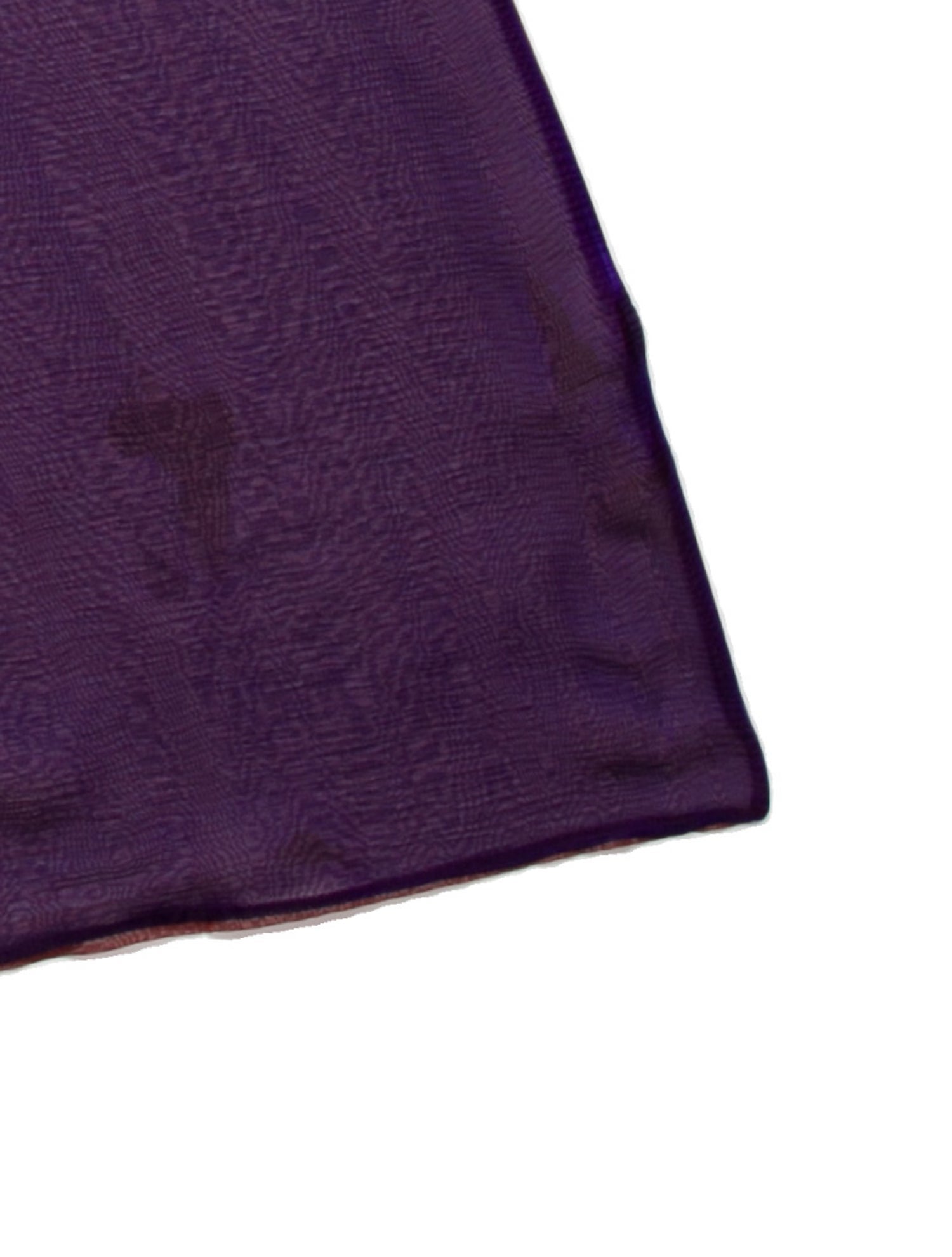 Yves Saint Laurent Silk Colorblock Pattern Scarf