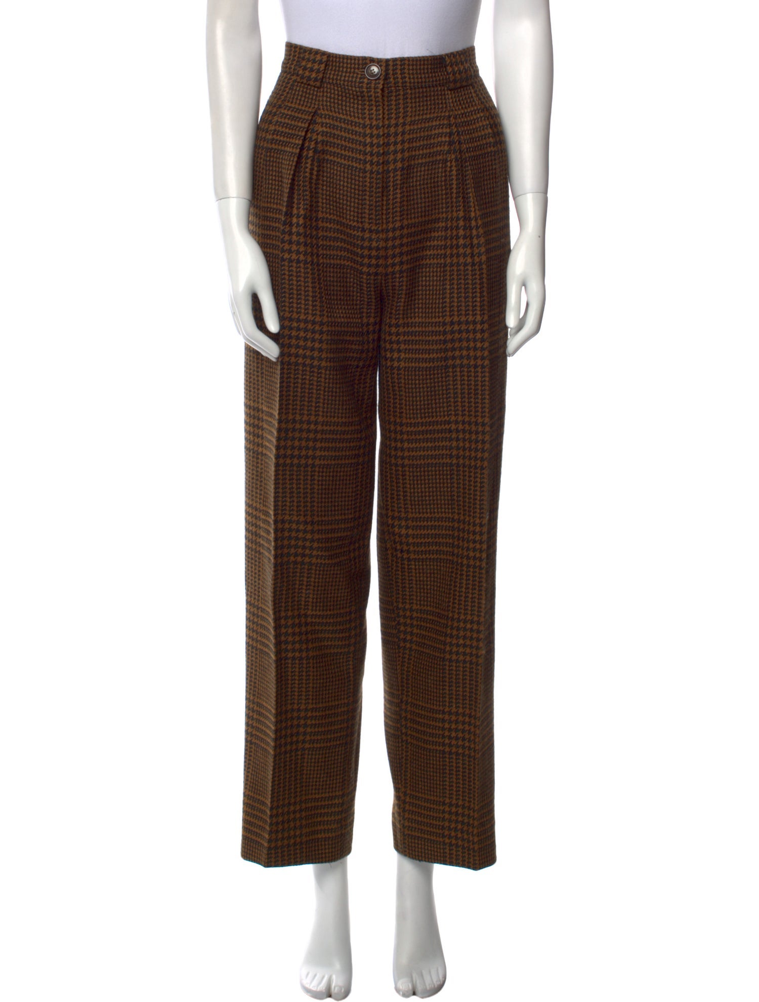 Yves Saint Laurent Vintage Straight Leg Pants