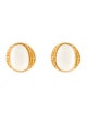 Yves Saint Laurent Resin Earclips