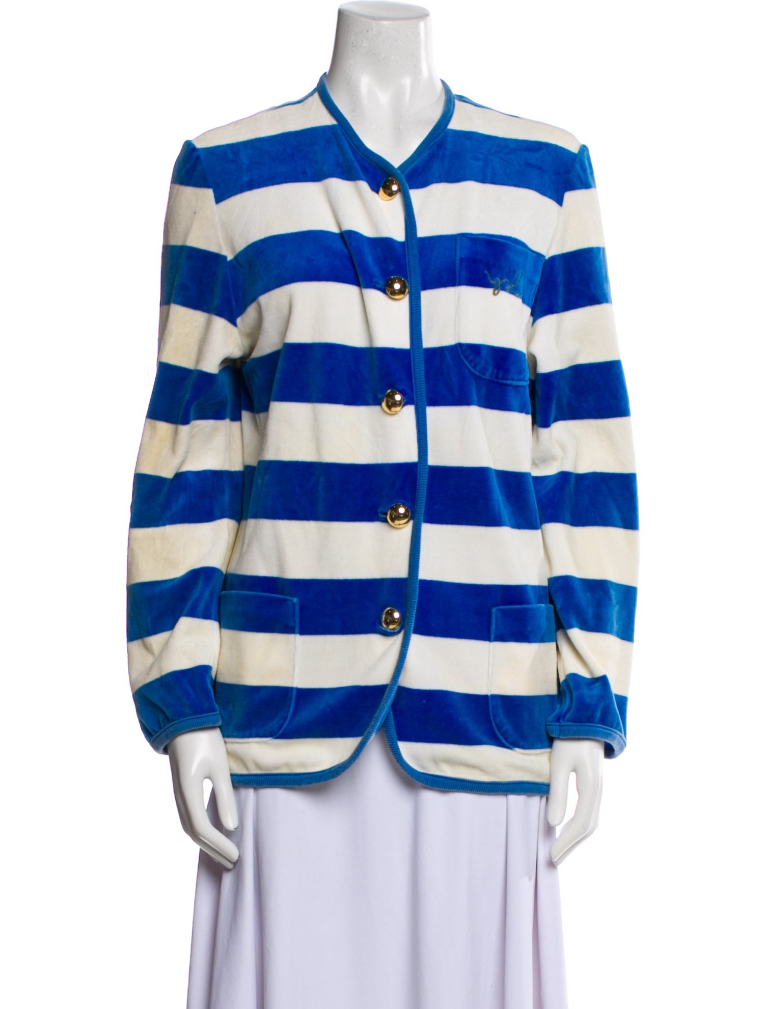 Yves Saint Laurent Striped Jacket
