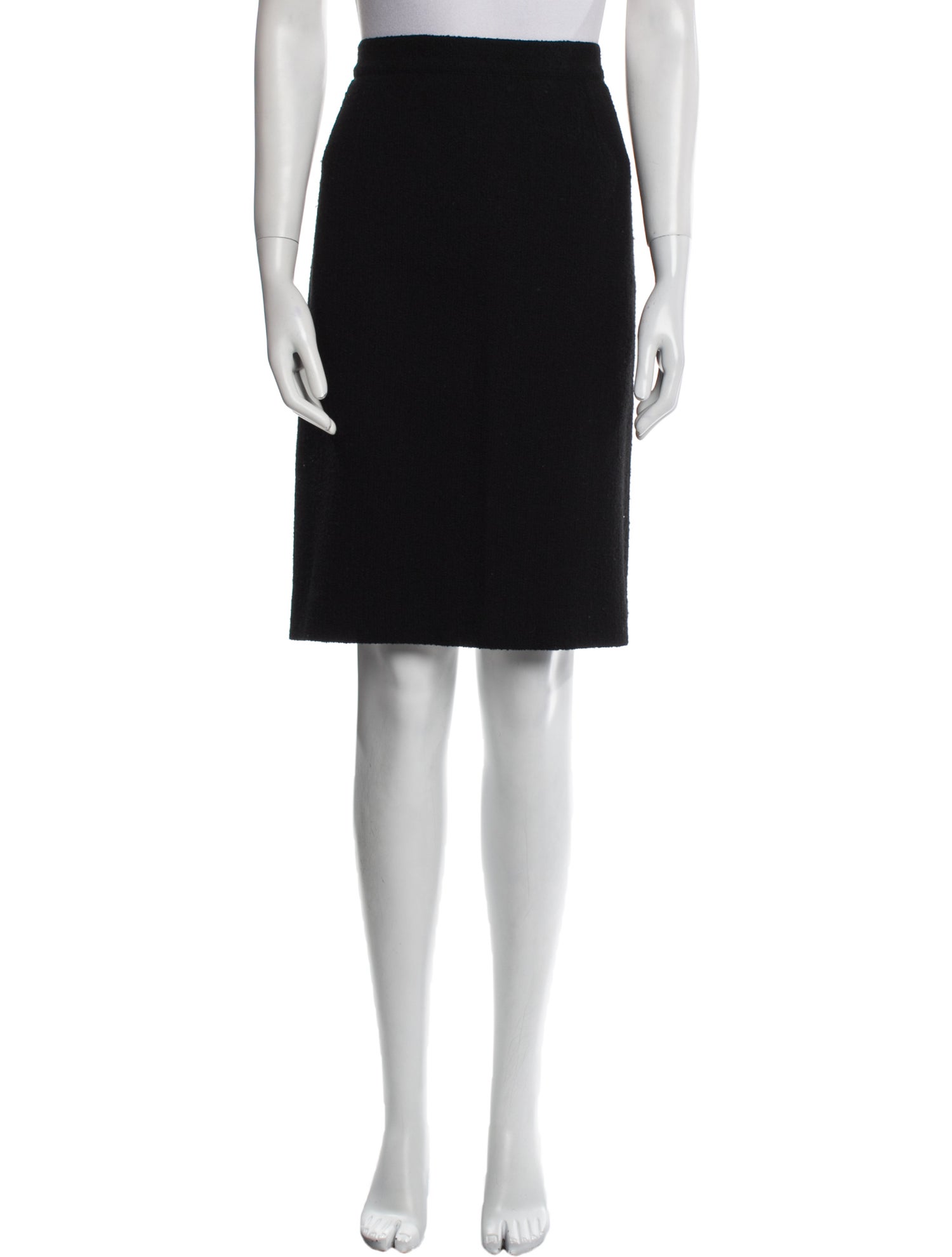Yves Saint Laurent Wool Knee-Length Skirt