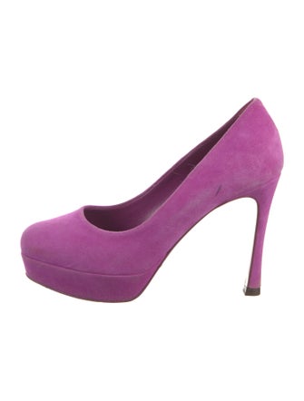 Yves Saint Laurent Suede Pumps