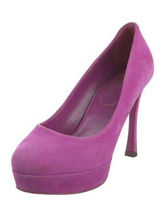 Yves Saint Laurent Suede Pumps