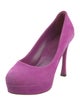 Yves Saint Laurent Suede Pumps