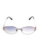 Yves Saint Laurent Cat-Eye Gradient Sunglasses