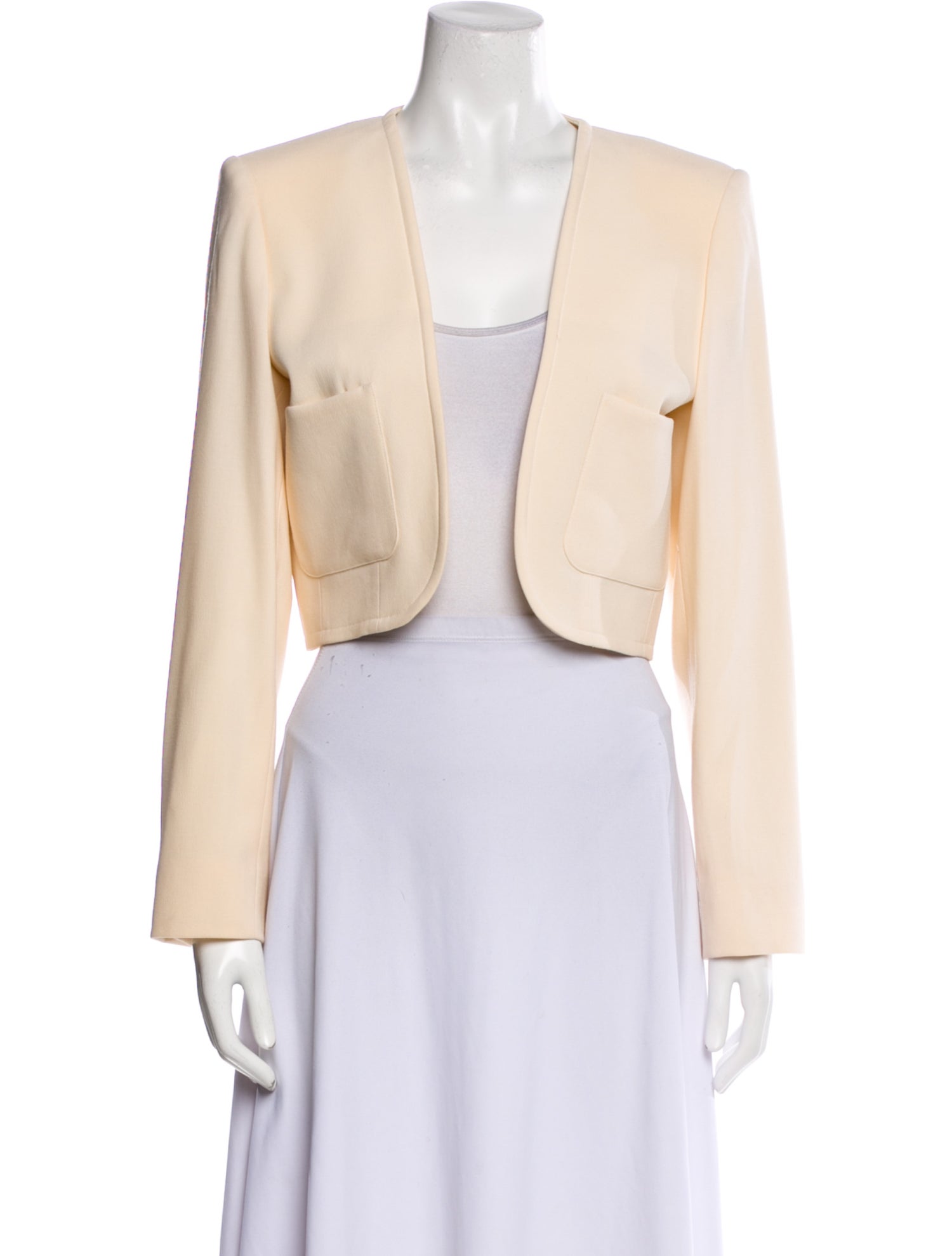 Yves Saint Laurent Wool Bolero