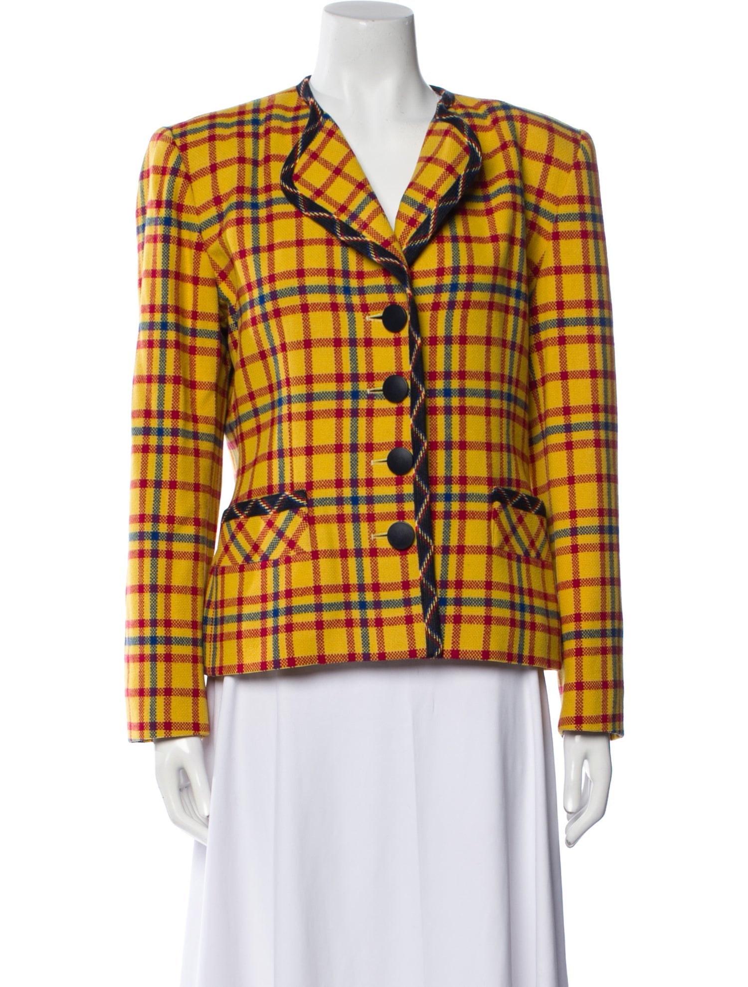 Yves Saint Laurent Vintage Late 1980's - Early 1990's Blazer