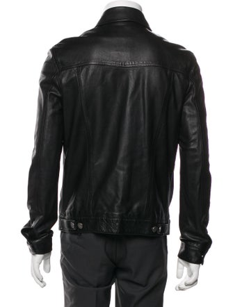 Saint Laurent 2019 Lambskin Trucker Jacket