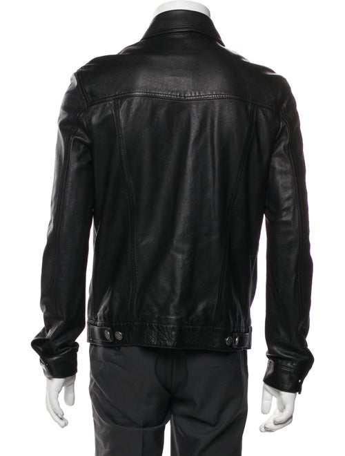 Saint Laurent 2019 Lambskin Trucker Jacket