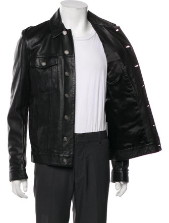 Saint Laurent 2019 Lambskin Trucker Jacket