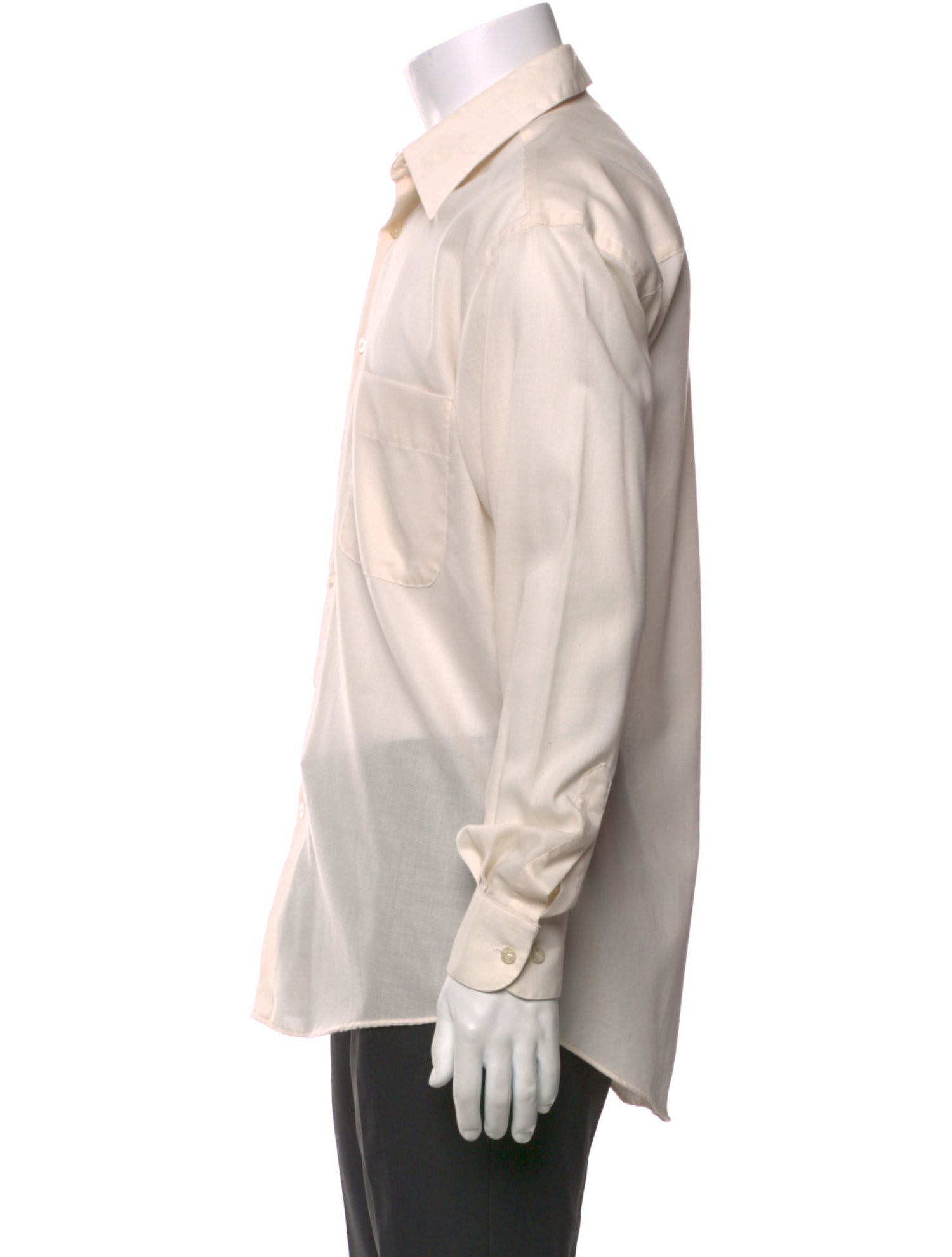 Yves Saint Laurent Vintage Long Sleeve Dress Shirt
