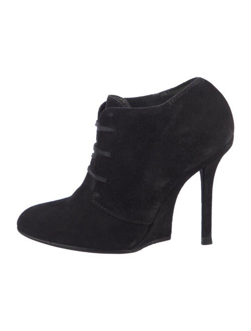 Yves Saint Laurent Suede Lace-Up Boots