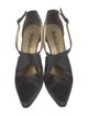 Yves Saint Laurent Satin T-Strap Pumps