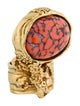 Yves Saint Laurent Resin Arty Glass Ring