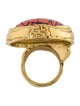 Yves Saint Laurent Resin Arty Glass Ring