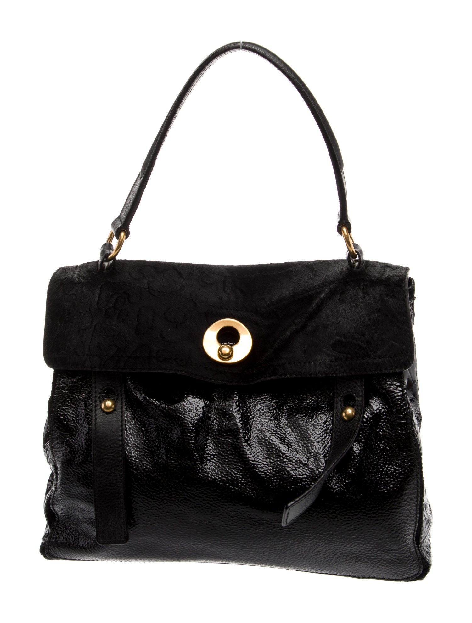 Yves Saint Laurent Rive Gauche Patent Leather Muse