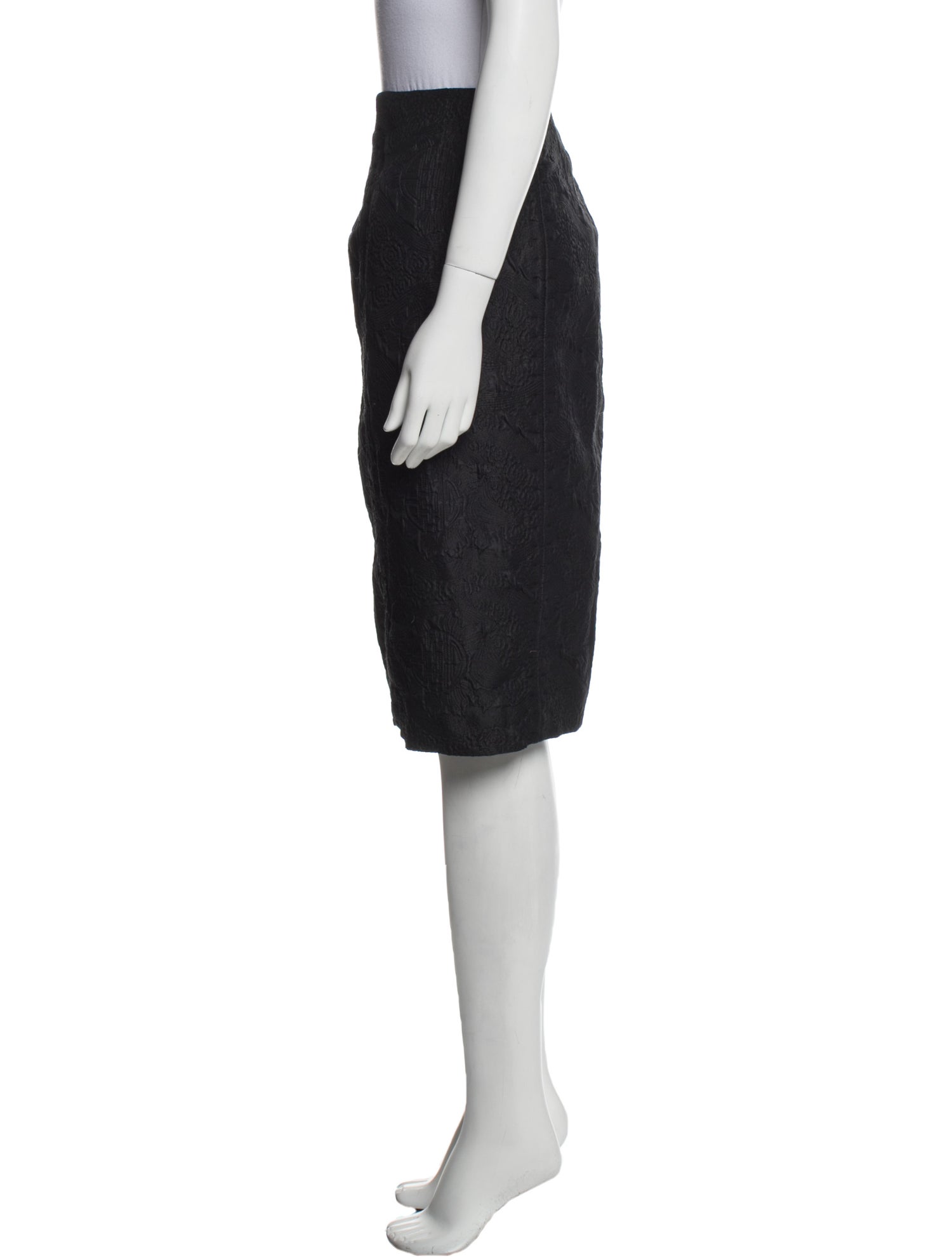 Yves Saint Laurent Rive Gauche Vintage Knee-Length Skirt