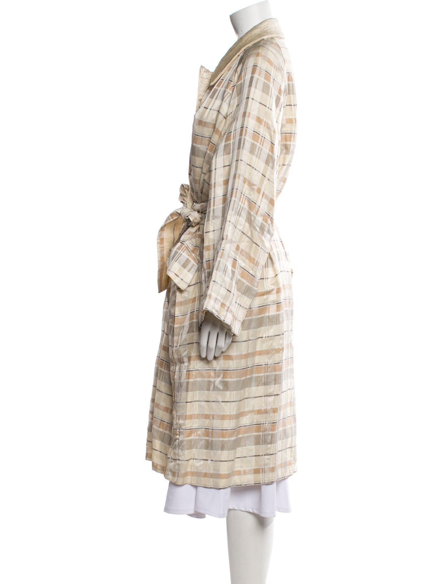 Yves Saint Laurent Rive Gauche Vintage 2007 Trench Coat