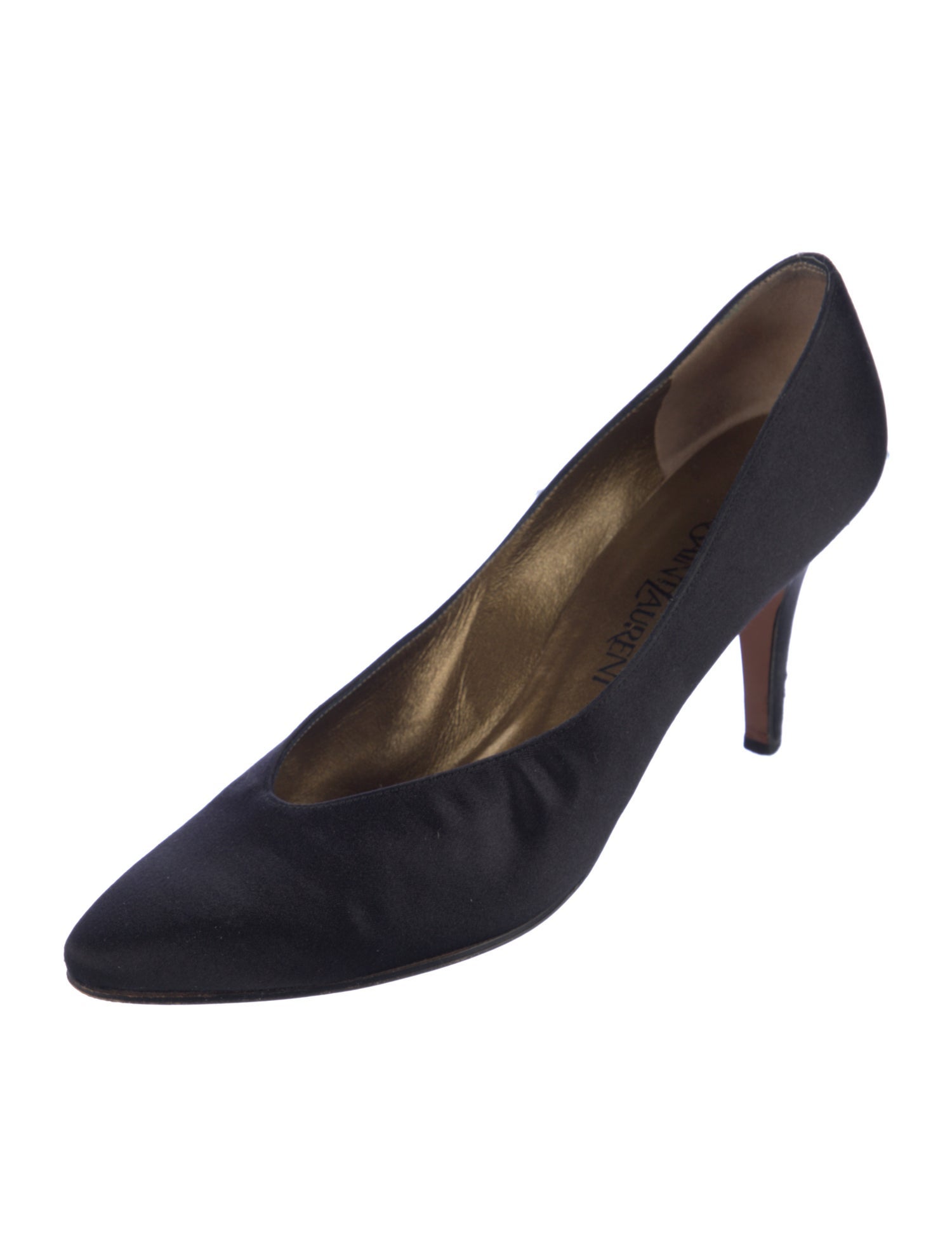 Yves Saint Laurent Satin Pumps