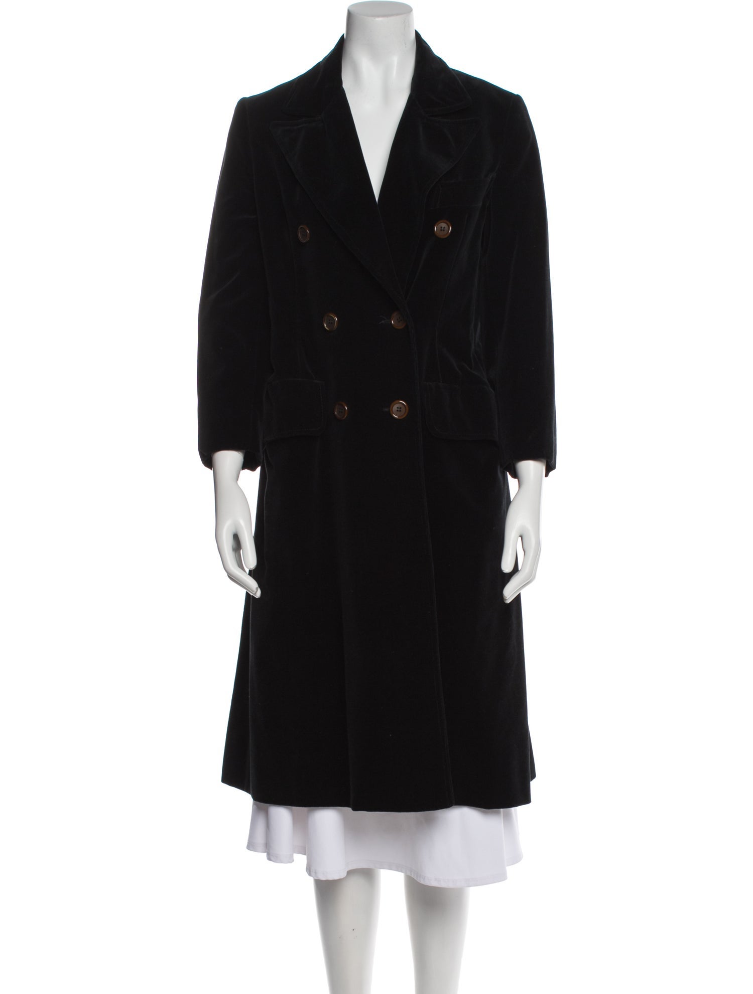 Yves Saint Laurent Vintage Wool Trench Coat