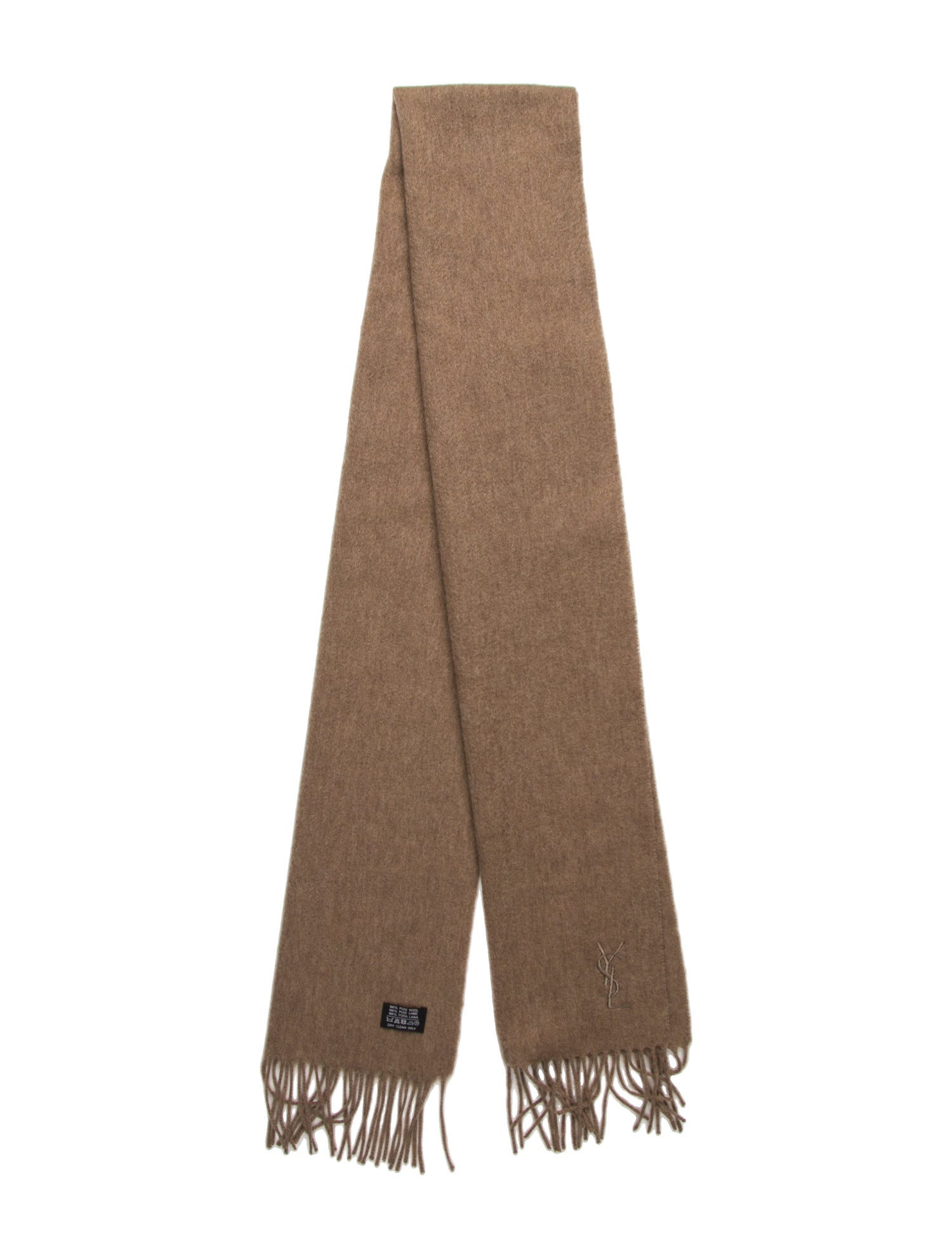 Yves Saint Laurent Wool Scarf