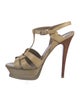Yves Saint Laurent T-Strap Sandals