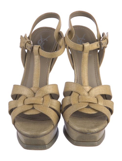 Yves Saint Laurent T-Strap Sandals