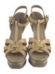 Yves Saint Laurent T-Strap Sandals