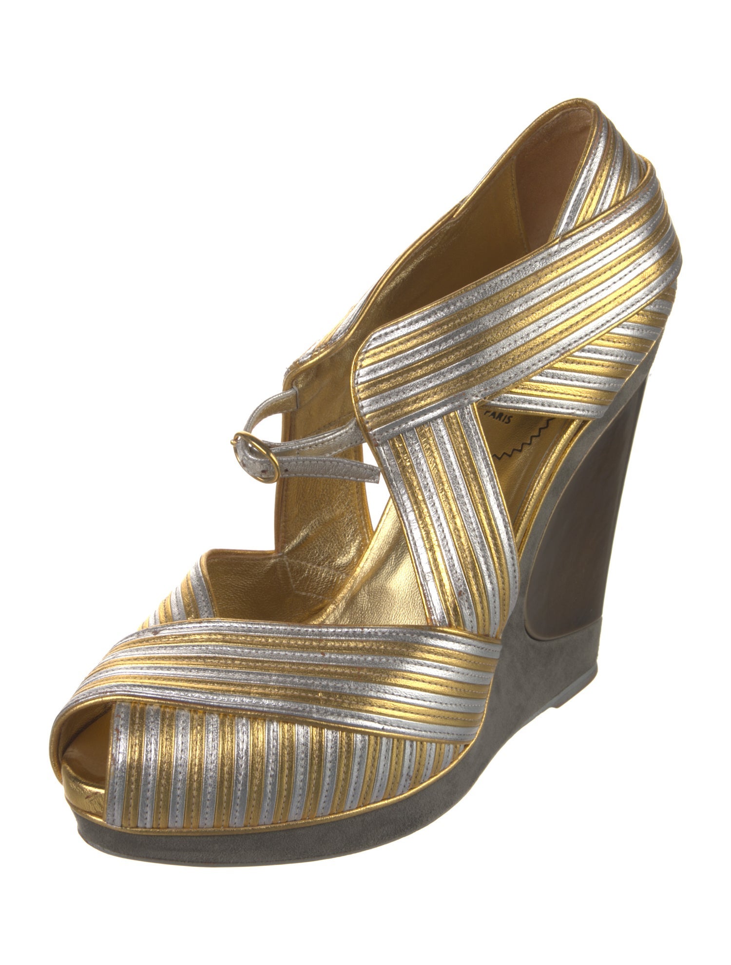 Yves Saint Laurent Leather Sandals