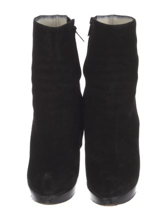 Yves Saint Laurent Suede Sock Boots