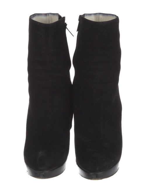 Yves Saint Laurent Suede Sock Boots