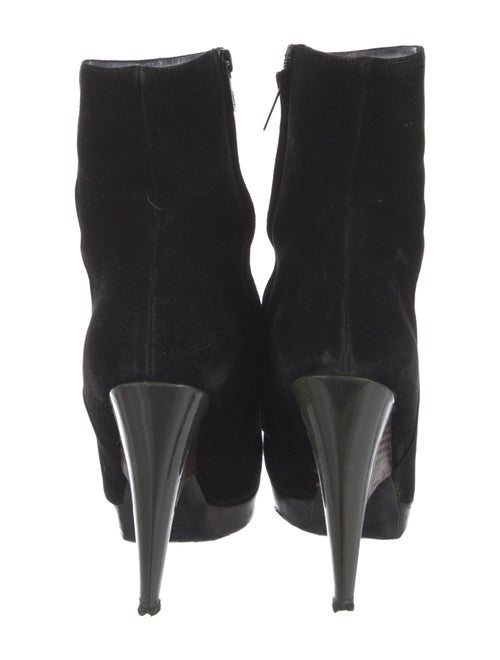 Yves Saint Laurent Suede Sock Boots