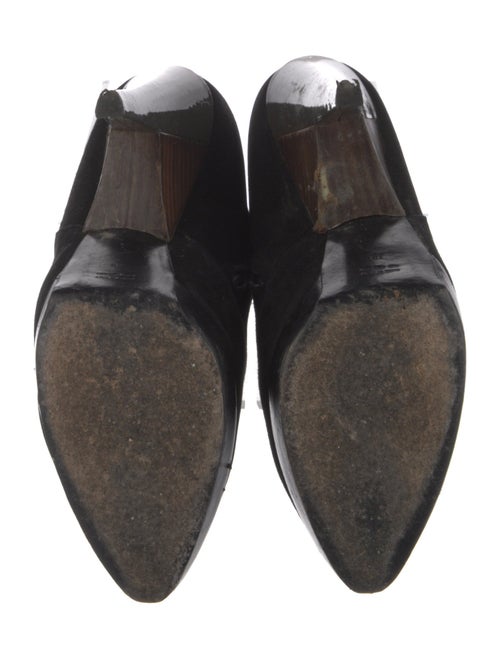 Yves Saint Laurent Suede Sock Boots