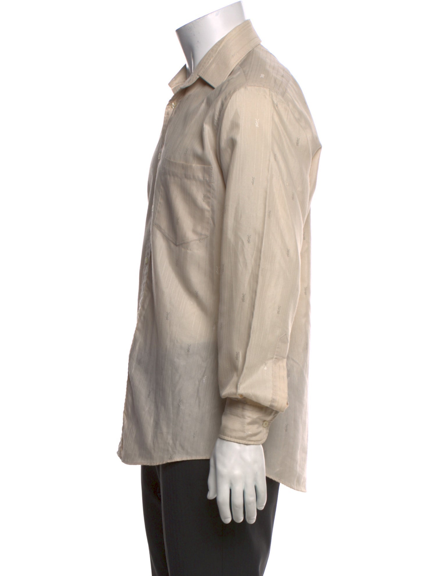 Yves Saint Laurent Vintage Menswear Dress Shirt