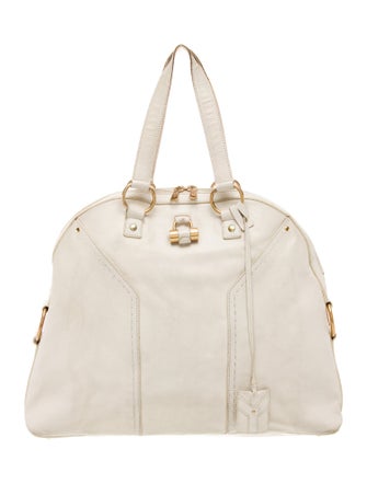 Yves Saint Laurent Leather Top Handle Bag