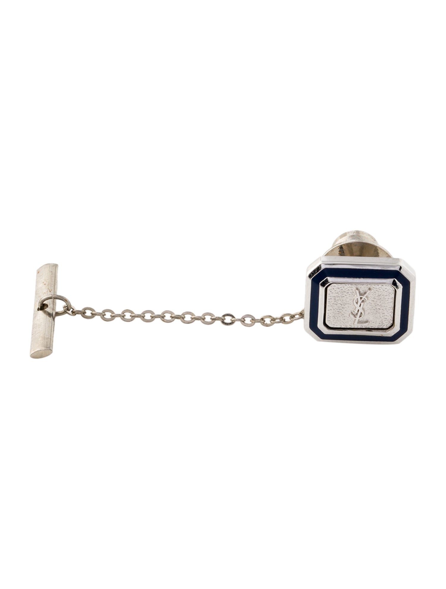 Yves Saint Laurent Vintage Enamel Tie Pin