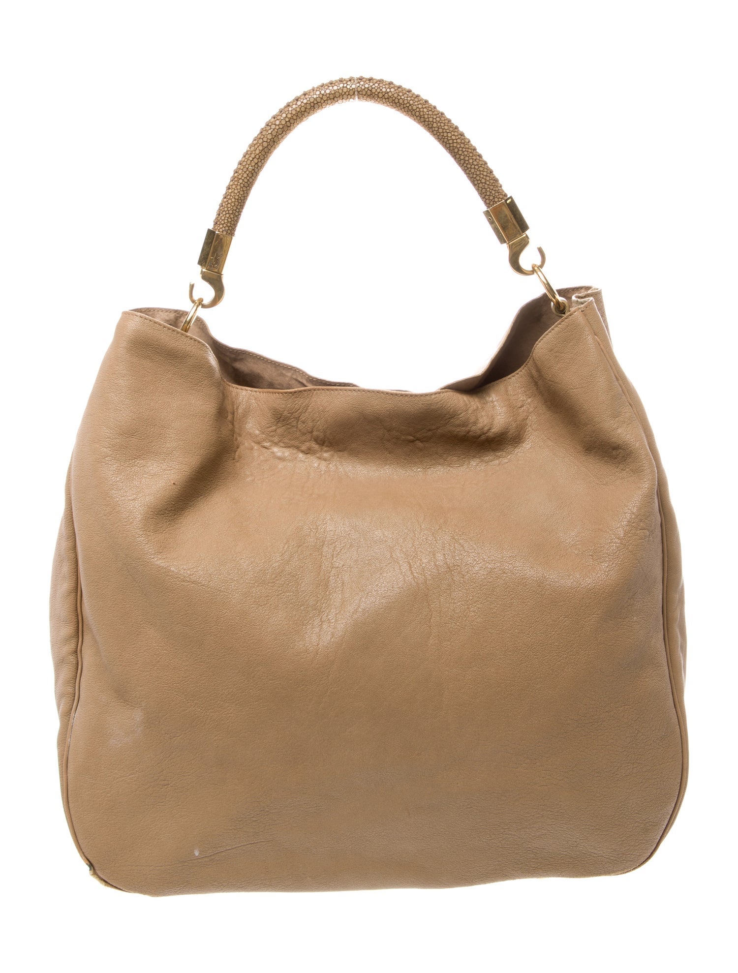 Yves Saint Laurent Leather Top Handle Bag