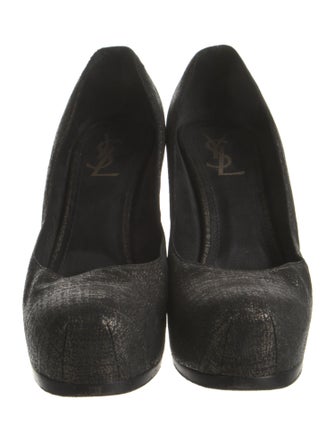 Yves Saint Laurent Patterned Pumps