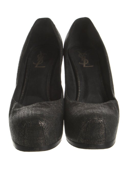 Yves Saint Laurent Patterned Pumps