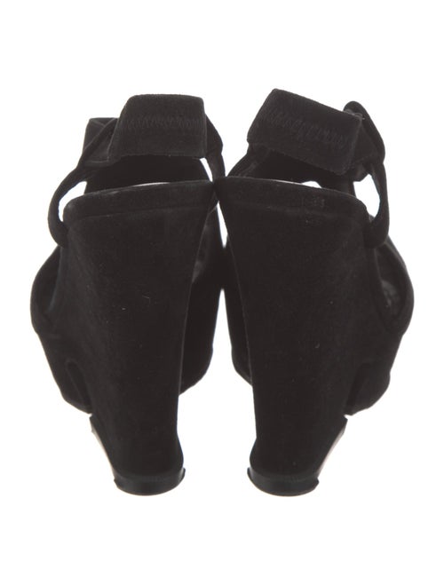 Yves Saint Laurent Suede Slingback Sandals