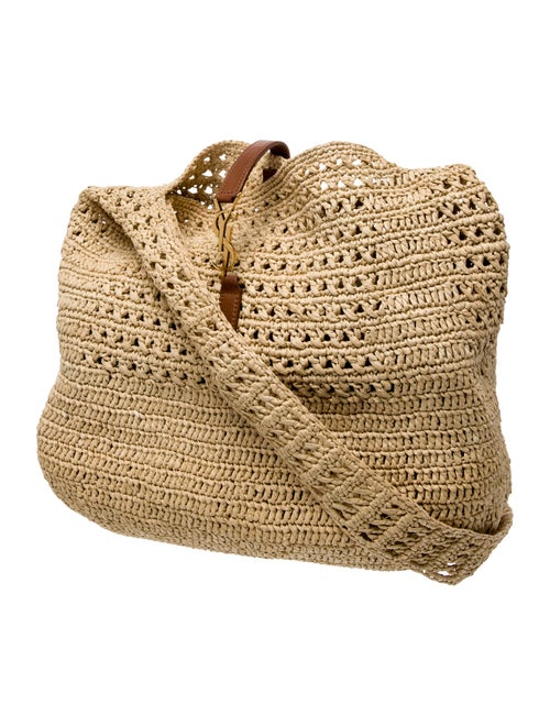 Saint Laurent Raffia Minaudière 2022