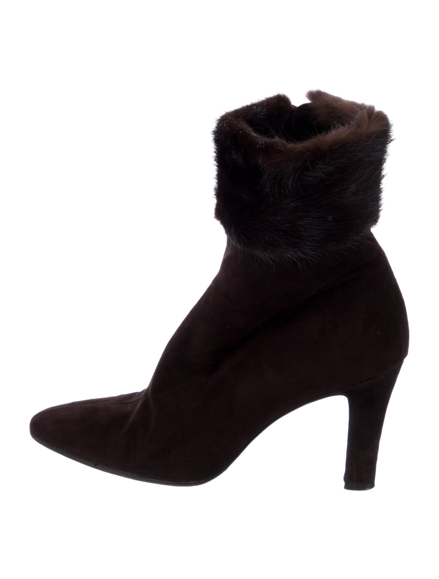 Yves Saint Laurent Suede Boots
