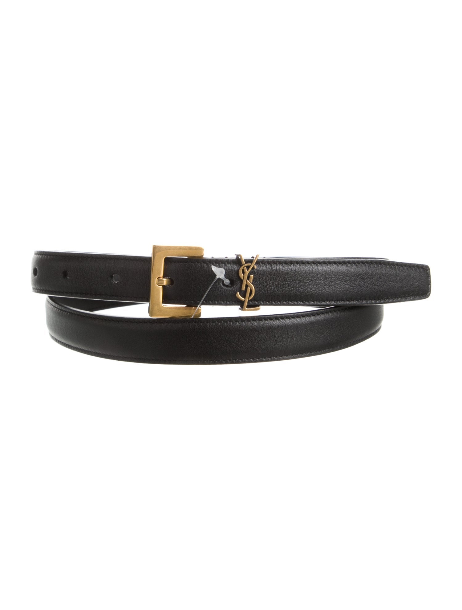 Yves Saint Laurent Skinny Leather Belt Kit