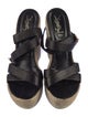 Yves Saint Laurent Leather Espadrilles