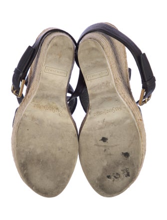 Yves Saint Laurent Leather Espadrilles
