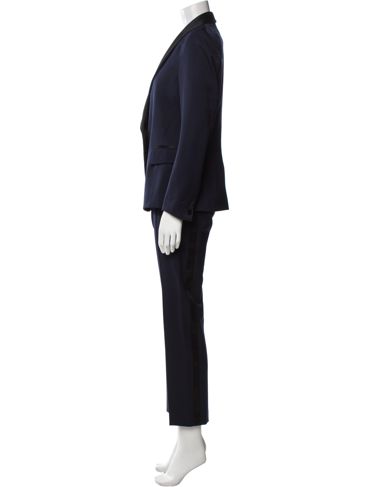 Yves Saint Laurent Virgin Wool Pantsuit