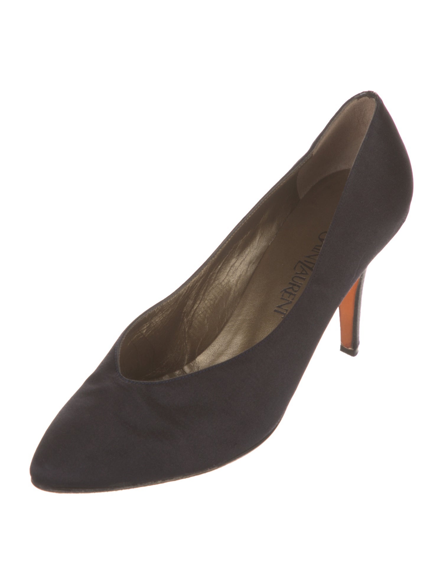 Yves Saint Laurent Satin Pumps