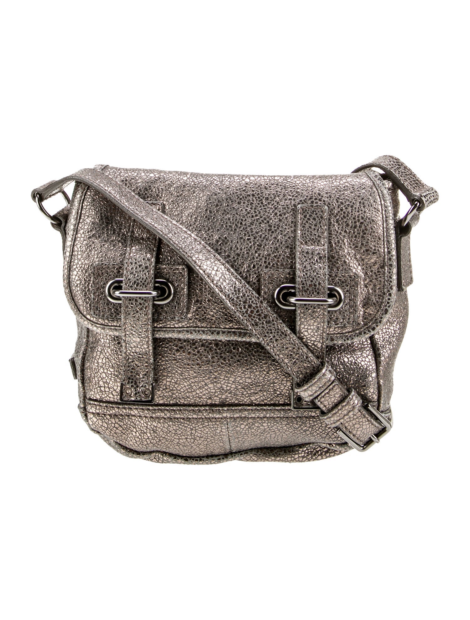 Yves Saint Laurent Leather Messenger Bag