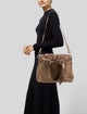 Yves Saint Laurent Rive Gauche Ostrich Top Handle Bag
