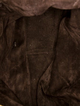 Yves Saint Laurent Rive Gauche Ostrich Top Handle Bag